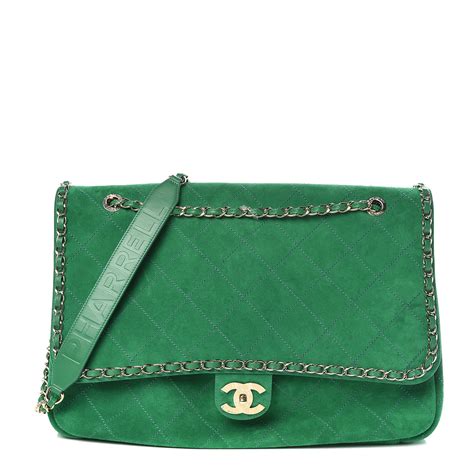 chanel pharrell bag green|Chanel x Pharrell: Bags from Chanel’s Unisex Collection.